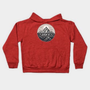 Find me where the mountains touch the sky Kids Hoodie